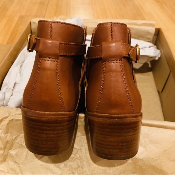 Sezane Montana Ankle Wrap Boots 6M - Picture 7 of 11